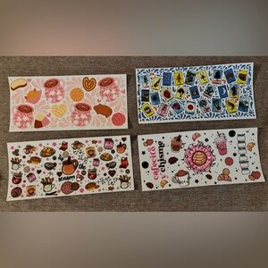 Colorful UV DTF Wrap set